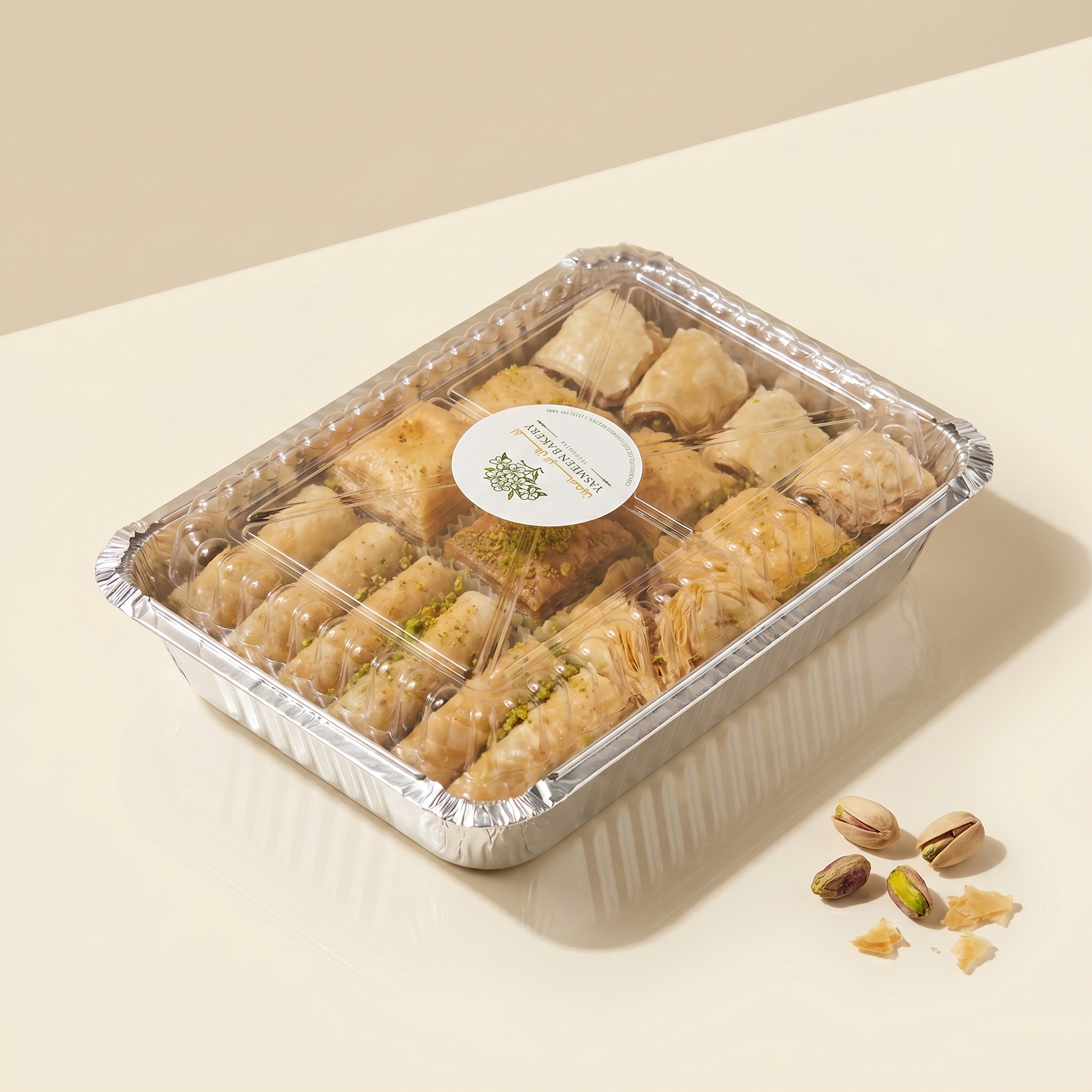 Yasmeen Bakery Mixed Baklava Assortment Tray